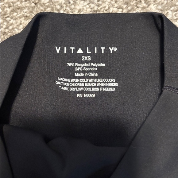 Vitality Pulse Biker Shorts- Night Drive - Picture 2 of 4